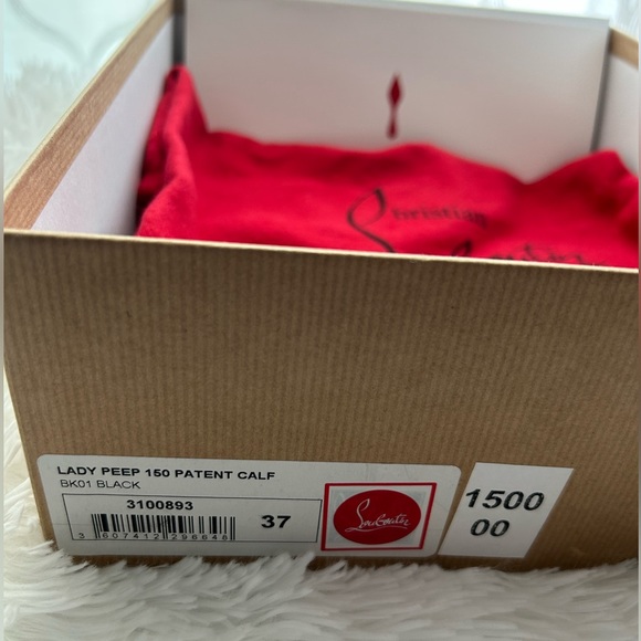 Christian Louboutin Lady Peep Heels - Picture 5 of 9